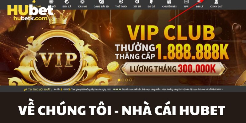 Giao diện cá cược được nâng cấp hiện đại và thân thiện tại HUBET.